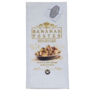 Bananas Foster Kitchen Towel - Louisiana Gifts, New Orleans